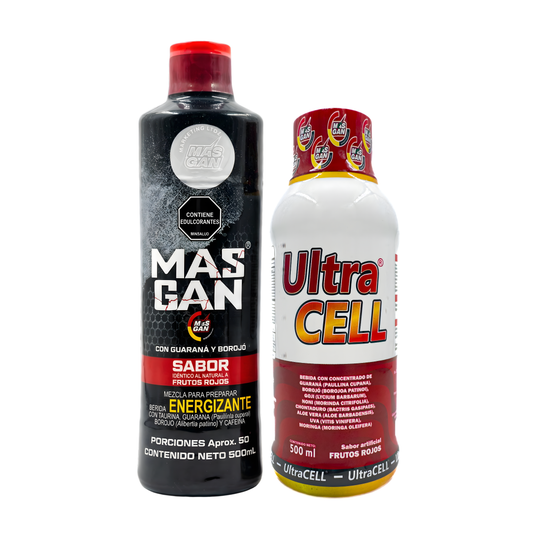 Energía Integral: Masgan 500 ml + Ultra Cell 500 ml