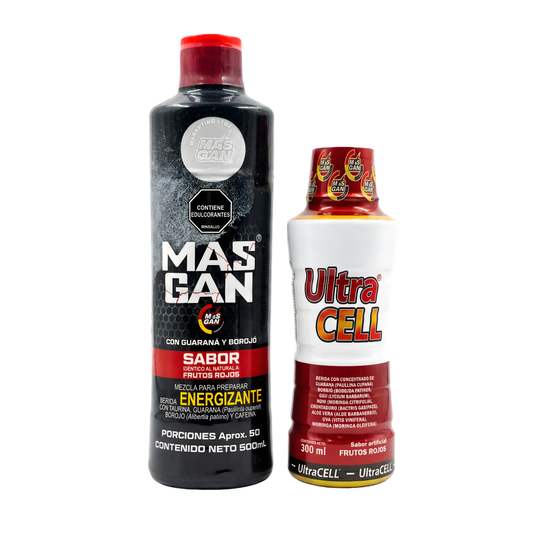 Energía Integral: Masgan 500 ml + Ultra Cell 300 ml