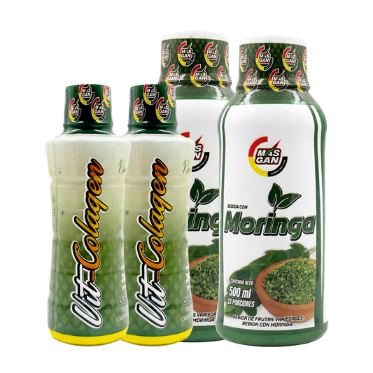 2 MORINGA 500 + 2 VITCOLAGEN 300