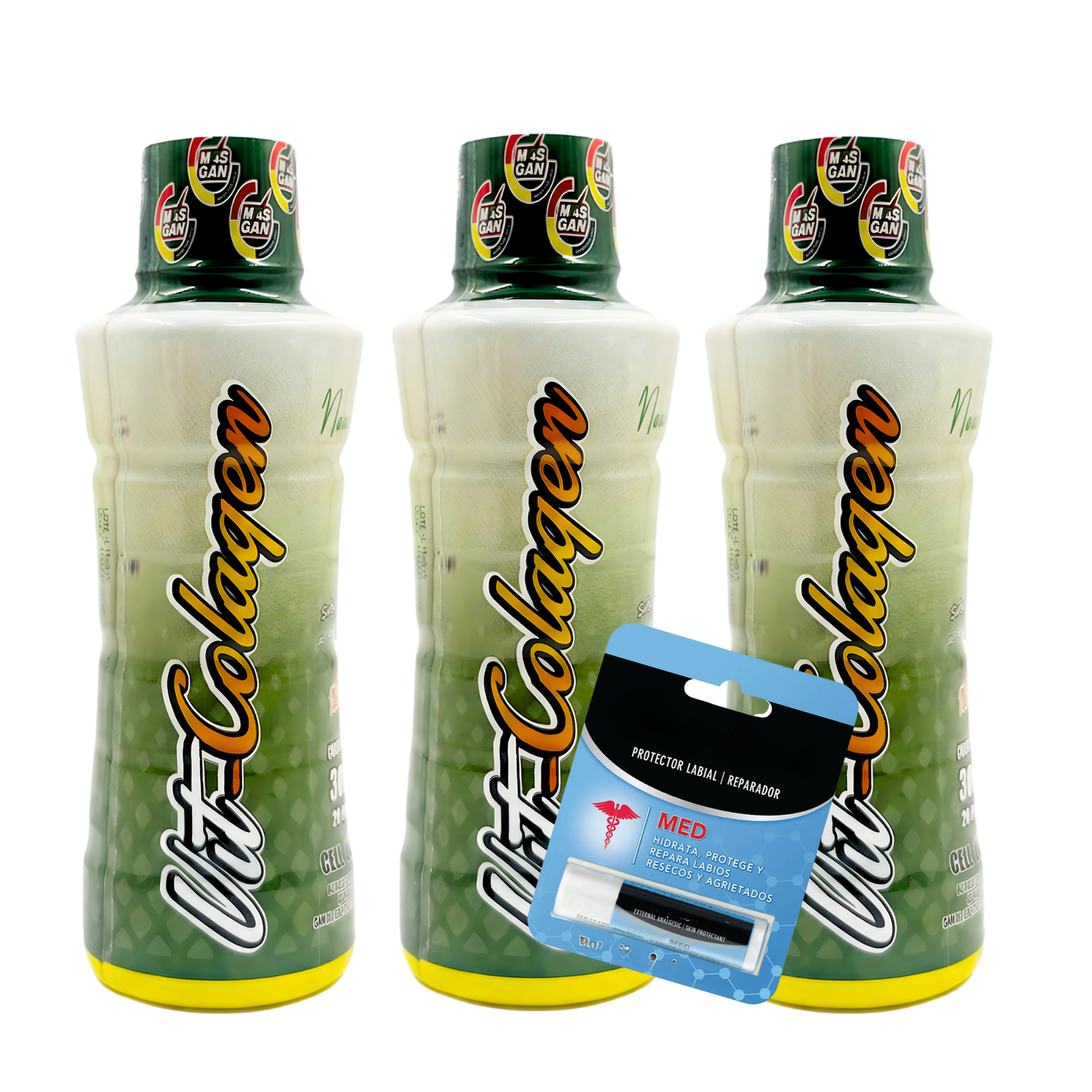 3 VIT COL 300 + CHAP STICK