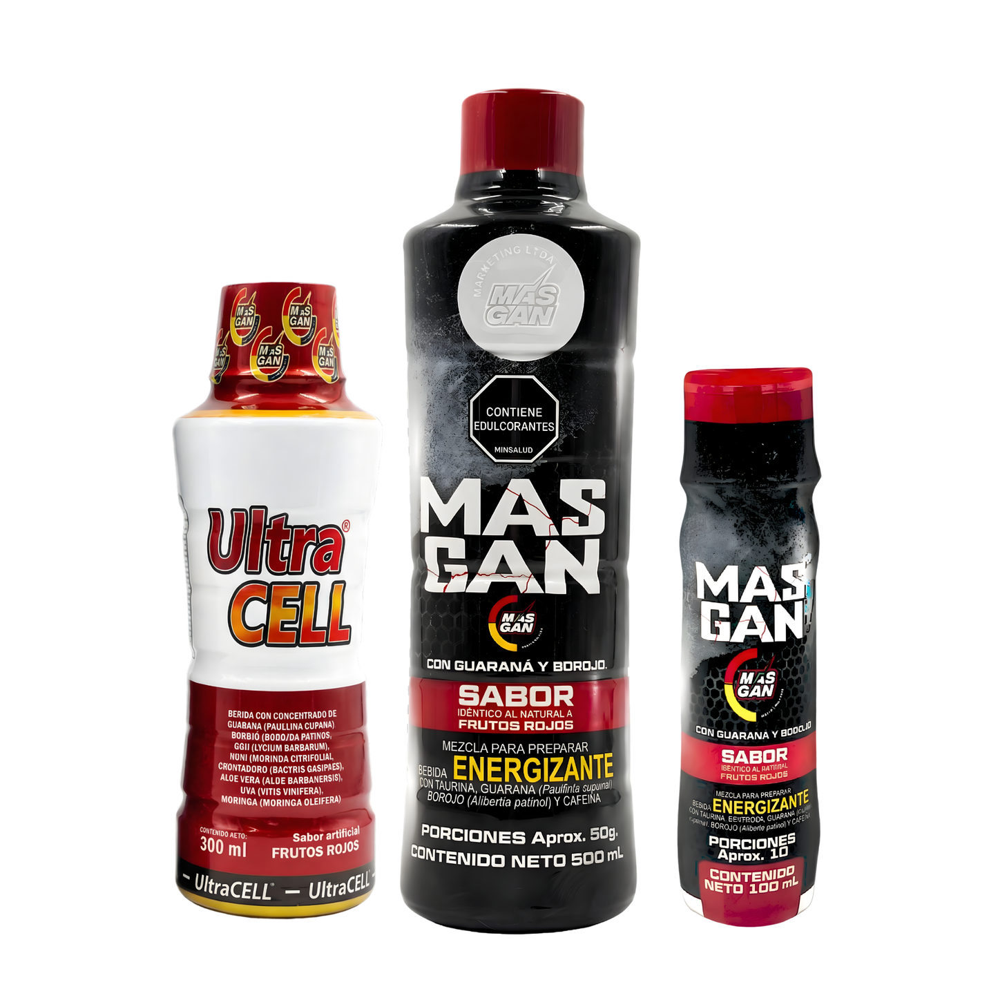 Masgan + mini + ultracell 300